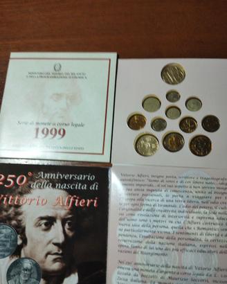 Serie monete fdc 1999