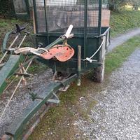 carrello per motocoltivatore 