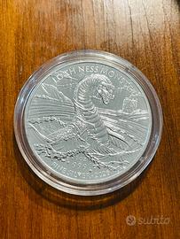 REGNO UNITO (LOCH NESS) 1 OZ. (BU) AG. 999 - 2026