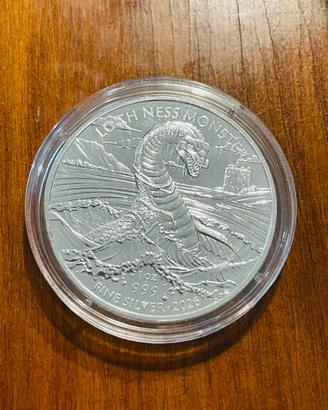 REGNO UNITO (LOCH NESS) 1 OZ. (BU) AG. 999 - 2026