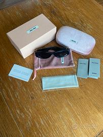 Occhiali da sole Miu Miu MU 11WS neri Donna