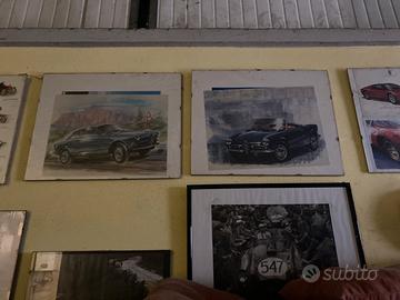 Collezione stampe e poster automobili