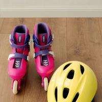 Pattini bambina 28-30 + casco