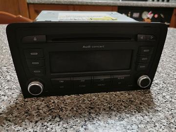 Autoradio Audi Concert guasta per ricambi