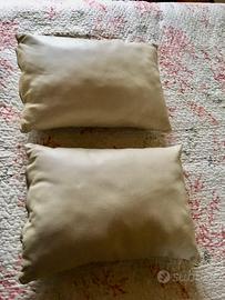 Cuscini vera pelle