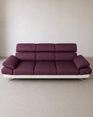 Divano poltrone sofá 240cm + pouf