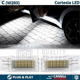 Luci LED SOTTOPORTA Per MERCEDES CLASSE C W203