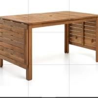 Tavolo Ikea Applaro 223×80/143 cm, h 73 cm.