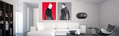 Coppia Quadri DIABOLIK COLLECTION by Mycrom Art