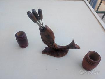 spiedini stuzzichini olive + portastuzzicadenti 