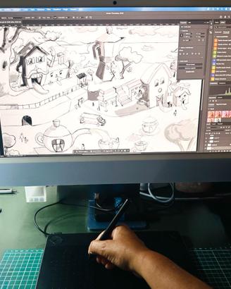 Tavoletta Grafica Wacom Intuos Pen & Touch Medium