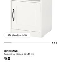 2 Comodini ikea
