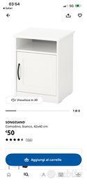 2 Comodini ikea
