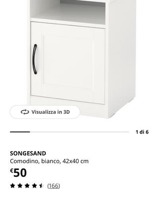 2 Comodini ikea