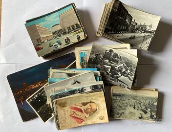 Lotto 268 cartoline vintage Roma e Lazio
