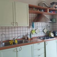 cucina scavolini in legno di noce 