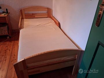 Letto singolo con cassetto