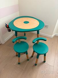 Tavolo Mutable + 2 sedie