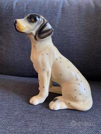 Statua in ceramica cane setter inglese