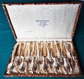 Servizio di Posate da dolce  Solingen  argento 800