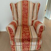 Poltrona del nonno, schienale alto