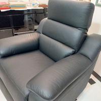 Poltrona relax elettrica nera ARENA II