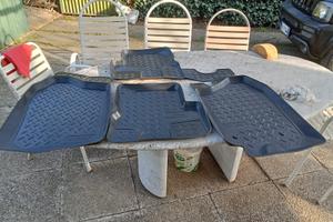 Tappetini in gomma con bordo per Suzuki Jimny