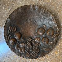 Grande Centrotavola Vintage con rilevi - 44 cm