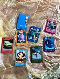 Lotto di 52 carte disney pixar + 12 doppioni