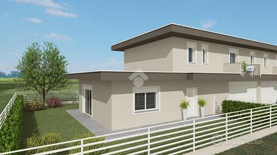 VILLA A SCHIERA D'ANGOLO A TRENZANO