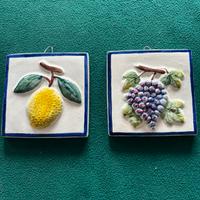 Coppia piastrelle da appendere