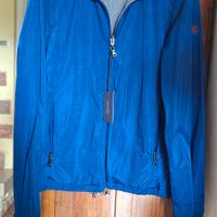 Giacchetto Reporter uomo doubleface azzurro/grigio