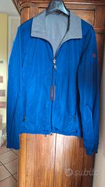 Giacchetto Reporter uomo doubleface azzurro/grigio