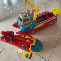 PAW PATROL-SOTTOMARINO-NAVE- SEA PATROLLER