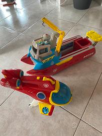 PAW PATROL-SOTTOMARINO-NAVE- SEA PATROLLER