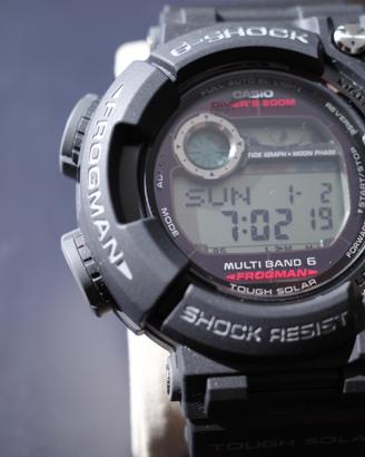 CASIO G-SHOCK FROGMAN GWF-1000-1JF Black Red Multi
