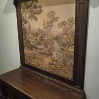 Cassapanca con appendiabiti