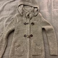 Giaccone Montgomery Bark in lana lame’