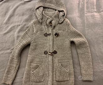 Giaccone Montgomery Bark in lana lame’