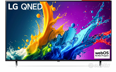 LG QNED 86'' Serie QNED80 86QNED80T6A, TV 4K,SMART