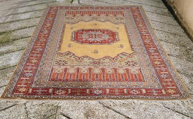 TAPPETO TURCO D'EPOCA 