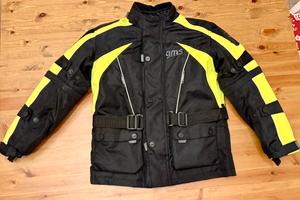 Giacca moto bambini GMS cm152 certificata AA nuova