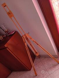 cavalletto treppiede tipo pittore nuovo