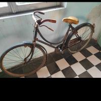 bicicletta bianchi con freni a bacchetta 