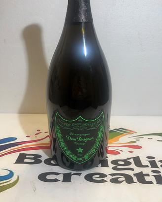 Bottiglia vuota champagne dom perignon gigante 6L