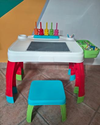 Tavolino cresci con me - banchetto lavoro bambini 
