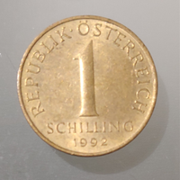 Moneta 1 scellino Austria 1992