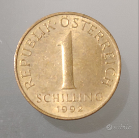 Moneta 1 scellino Austria 1992