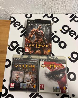 da collezione la trilogia di god of war ps3 