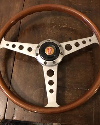 Volante in legno vintage Fiat